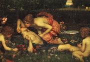 John William Waterhouse The Awakening of Adonis oil on canvas